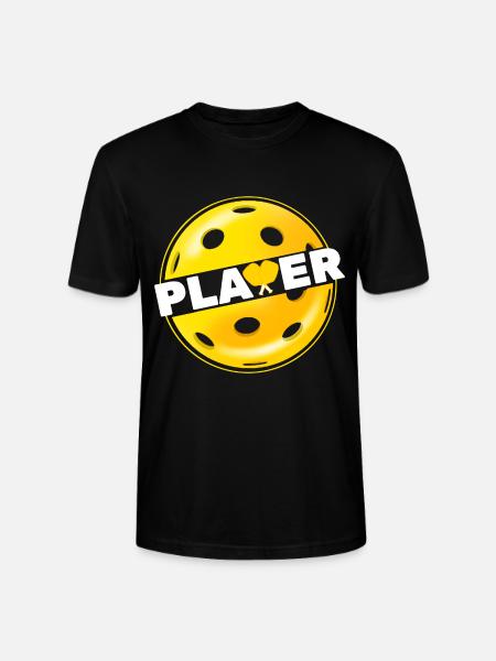 Pickleball players - Stanley/Stella CRAFTER Unisex Organic T-Shirt - black