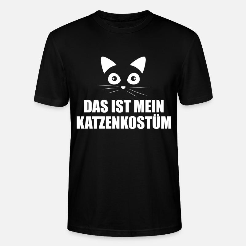 Carnaval en costume de chat - T-shirt bio CRAFTER Stanley Stella Unisexe - noir