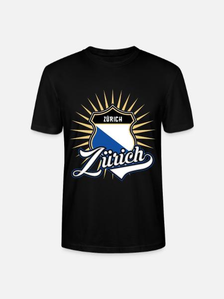 Zurich - Stanley/Stella CRAFTER Unisex Organic T-Shirt - black