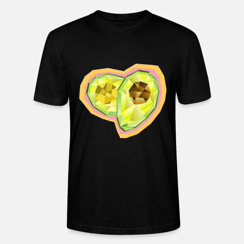 Avocado - Stanley/Stella Unisex Bio-T-Shirt CRAFTER - Schwarz