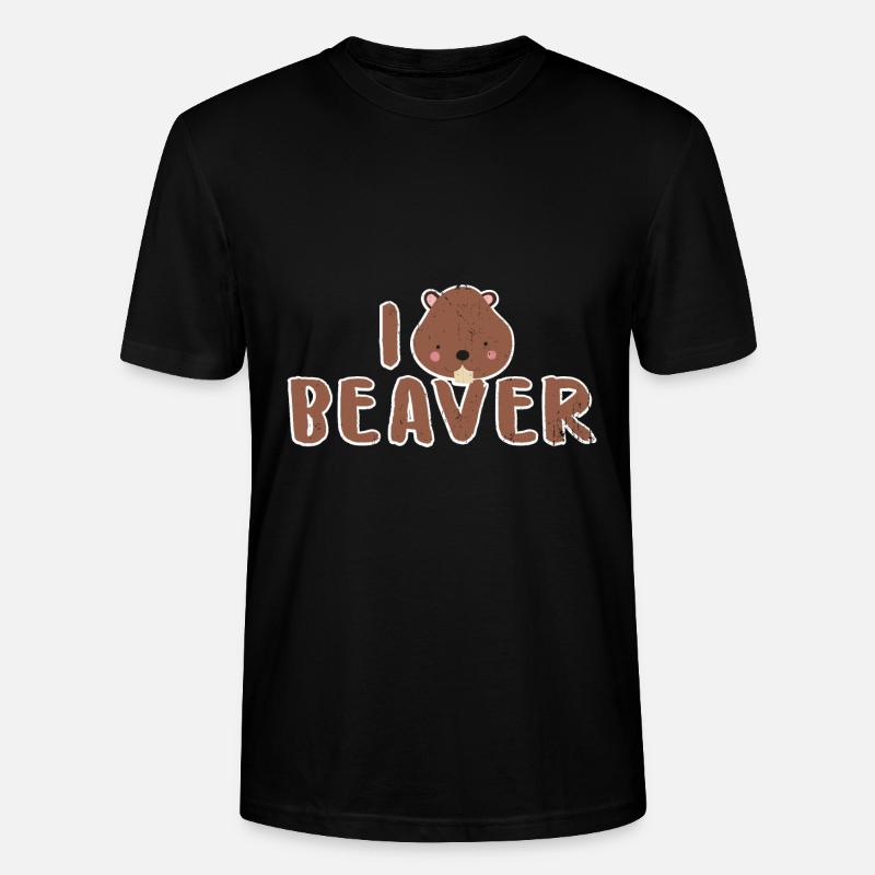 Biber - Stanley/Stella Unisex Bio-T-Shirt CRAFTER - Schwarz