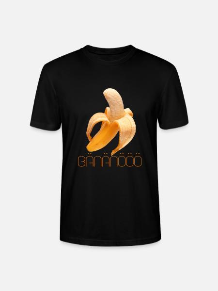 Banane - Stanley/Stella Unisex Bio-T-Shirt CRAFTER - Schwarz