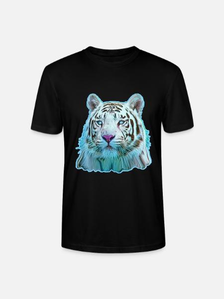 Tiger - Stanley/Stella Unisex Bio-T-Shirt CRAFTER - Schwarz
