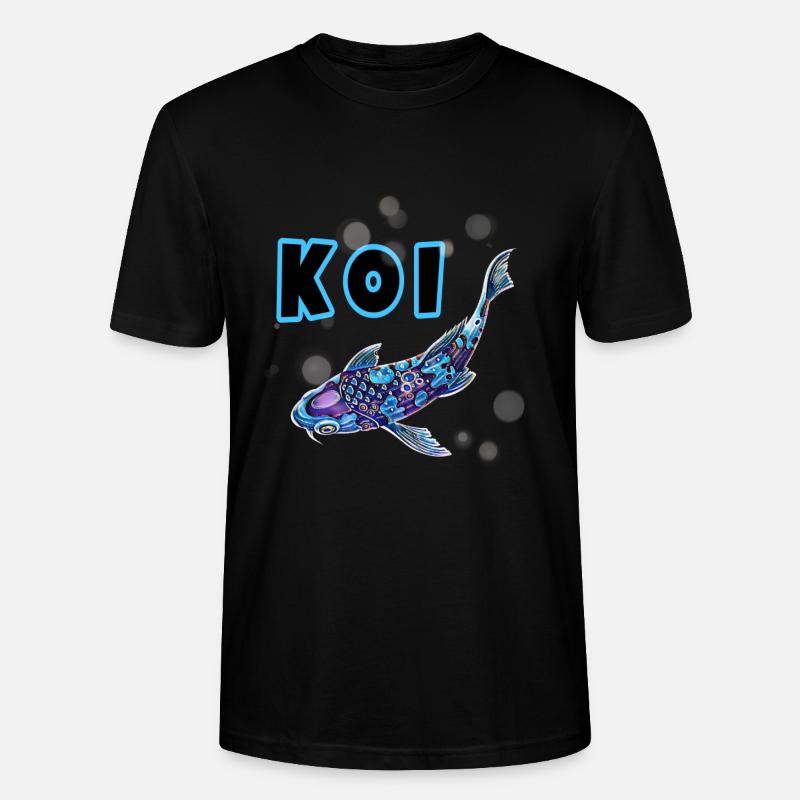 Koi - Stanley/Stella Unisex Bio-T-Shirt CRAFTER - Schwarz