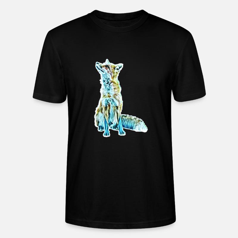 Fuchs - Stanley/Stella Unisex Bio-T-Shirt CRAFTER - Schwarz