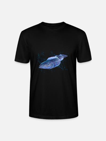 Moray eel - Stanley/Stella CRAFTER Unisex Organic T-Shirt - black