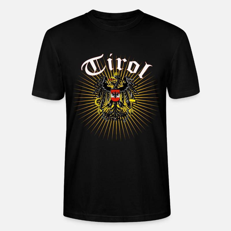 Tirol - Stanley/Stella Unisex Bio-T-Shirt CRAFTER - Schwarz