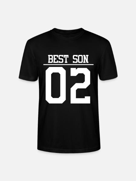 Bester Sohn 02 - Stanley/Stella Unisex Bio-T-Shirt CRAFTER - Schwarz