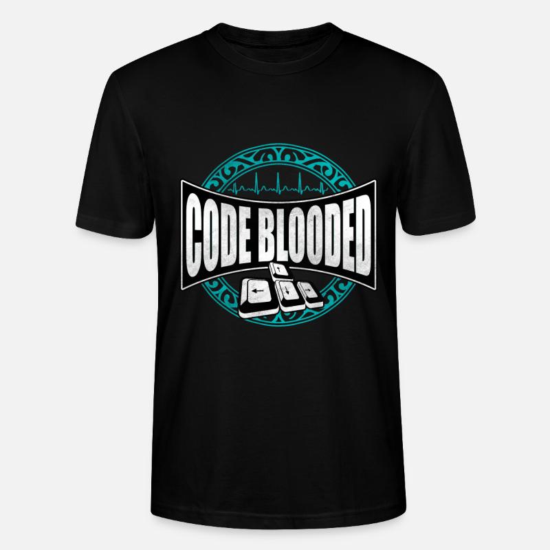 programmer - Stanley/Stella CRAFTER Unisex Organic T-Shirt - black