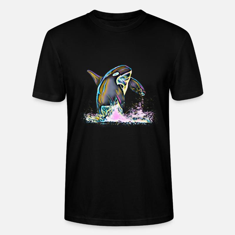 Orca - Stanley/Stella Unisex Bio-T-Shirt CRAFTER - Schwarz