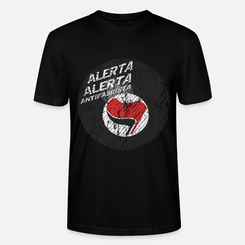 billard antifa - T-shirt bio CRAFTER Stanley Stella Unisexe - noir