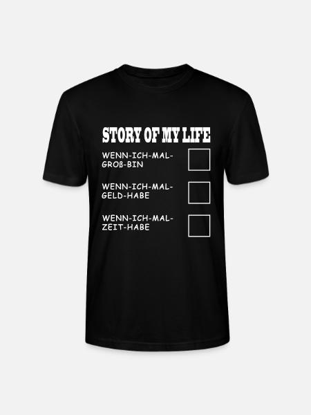 Lustig - Stanley/Stella Unisex Bio-T-Shirt CRAFTER - Schwarz