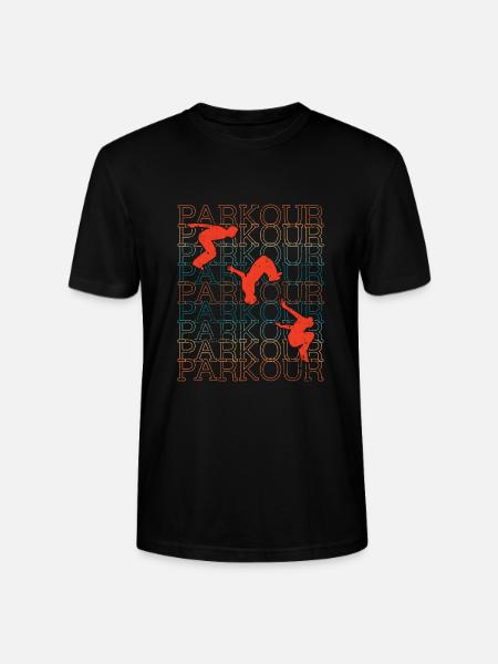 Parkour freerunning - Stanley/Stella CRAFTER Unisex Organic T-Shirt - black