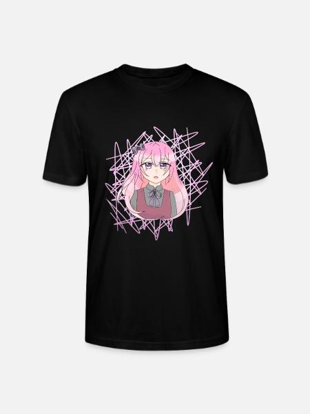 Fille manga - T-shirt bio CRAFTER Stanley Stella Unisexe - noir
