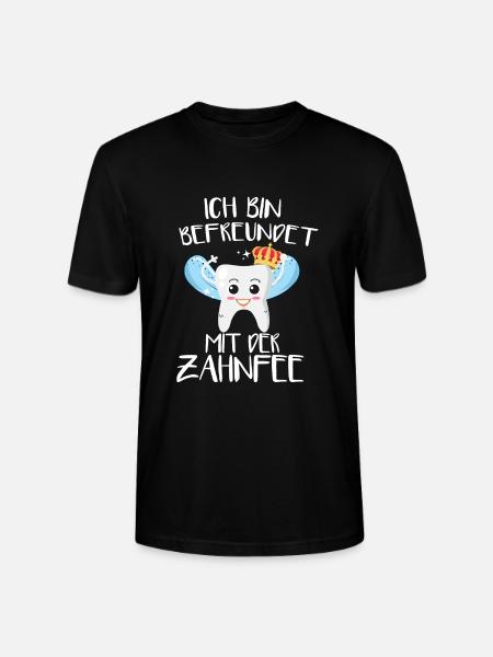 Zahn magisch - Stanley/Stella Unisex Bio-T-Shirt CRAFTER - Schwarz