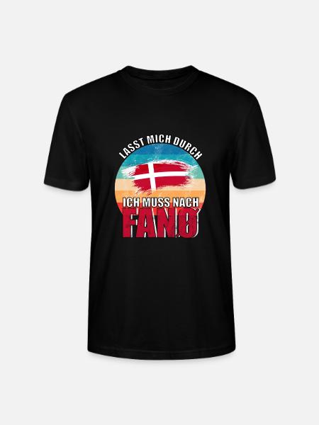 Fanö - Stanley/Stella Unisex Bio-T-Shirt CRAFTER - Schwarz