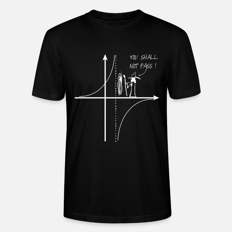 Shall not Pass - Stanley/Stella Unisex Bio-T-Shirt CRAFTER - Schwarz