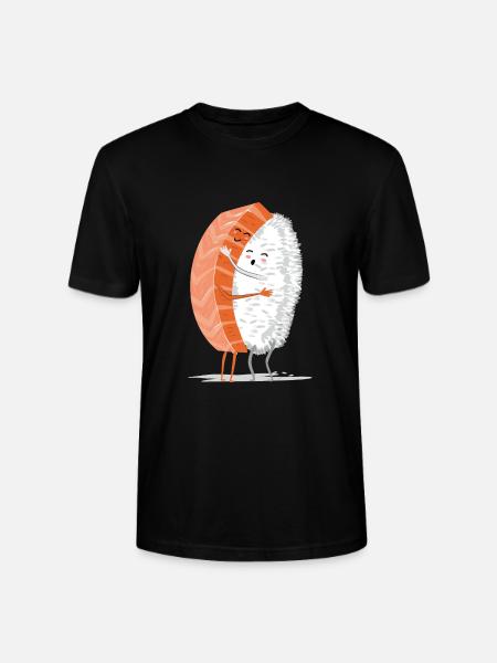 Sushi Love - Stanley/Stella Unisex Bio-T-Shirt CRAFTER - Schwarz