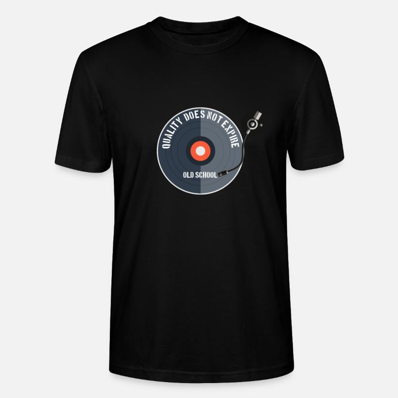 Quality does not expire - Stanley/Stella CRAFTER Unisex Organic T-Shirt - black