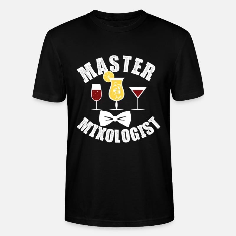 Master Mixologist - Stanley/Stella Unisex Bio-T-Shirt CRAFTER - Schwarz