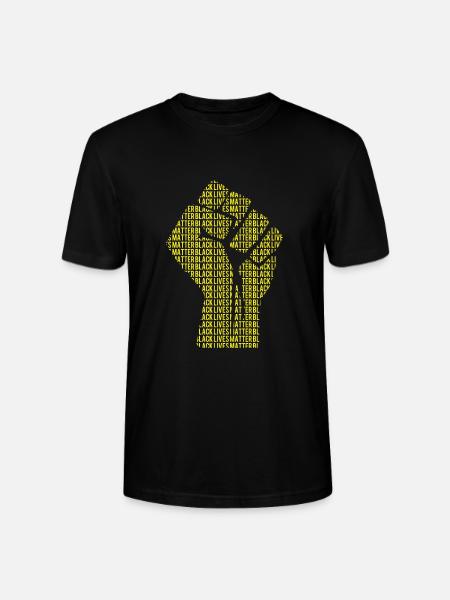 Black Lives Matter - T-shirt bio CRAFTER Stanley Stella Unisexe - noir