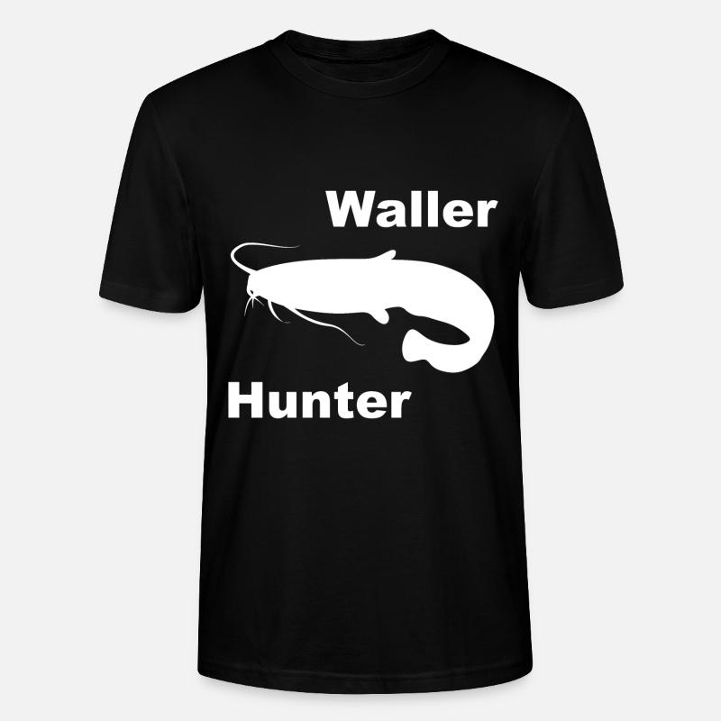 Pêche ange poisson-chat - T-shirt bio CRAFTER Stanley Stella Unisexe - noir