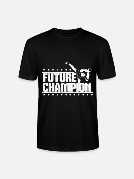 Kickboxen Sport Geschenkidee - Stanley/Stella Unisex Bio-T-Shirt CRAFTER - Schwarz