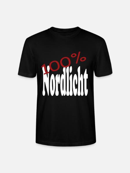 nordlicht w - Stanley/Stella Unisex Bio-T-Shirt CRAFTER - Schwarz