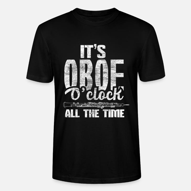 Oboe Orchester - Stanley/Stella Unisex Bio-T-Shirt CRAFTER - Schwarz