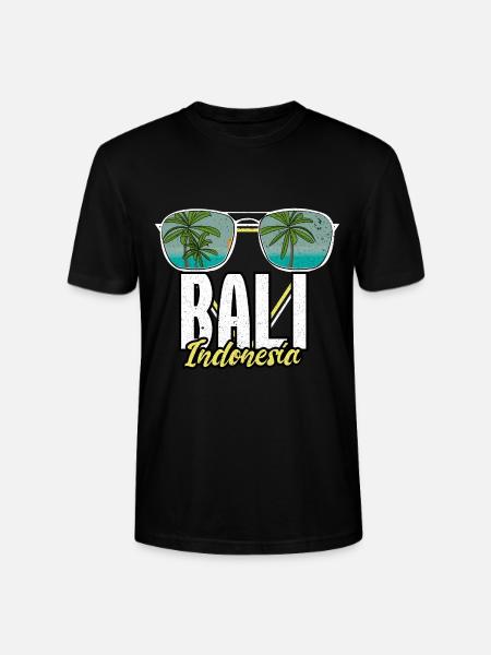 Bali Erinnerungen Geschenkidee - Stanley/Stella Unisex Bio-T-Shirt CRAFTER - Schwarz