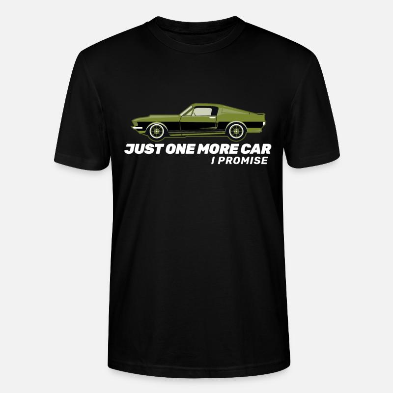Oldtimer Classic car Geschenk - Stanley/Stella Unisex Bio-T-Shirt CRAFTER - Schwarz