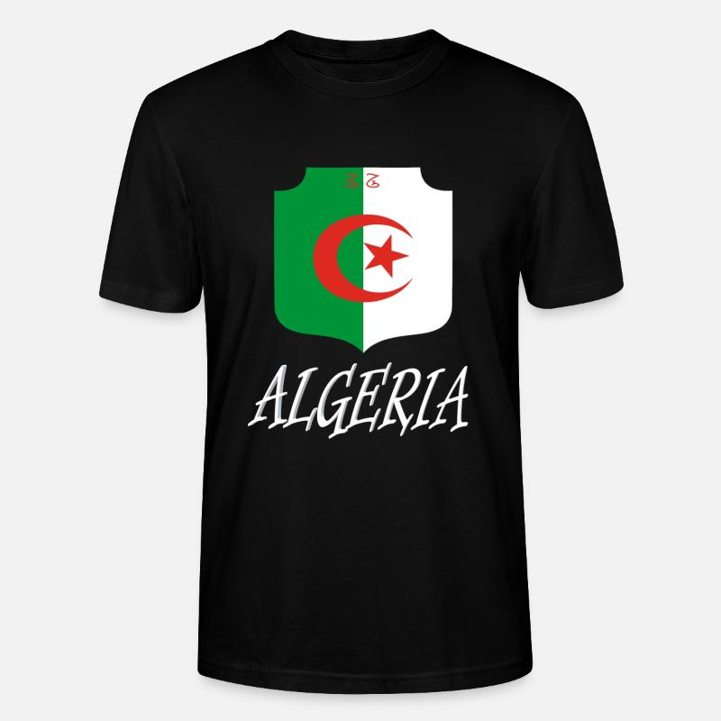 Algieren Design - Stanley/Stella Unisex Bio-T-Shirt CRAFTER - Schwarz