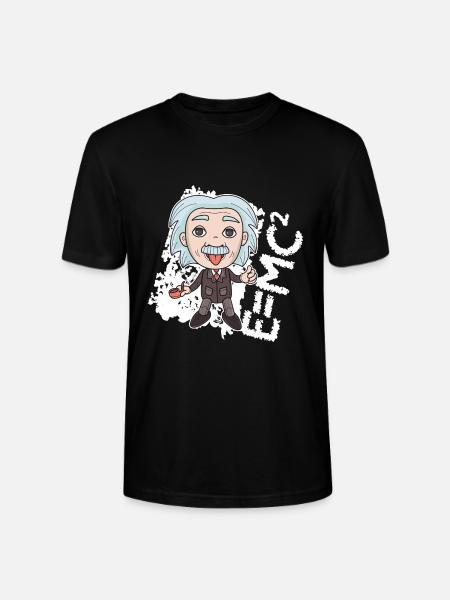 Physics Formula E=mc2 - Stanley/Stella CRAFTER Unisex Organic T-Shirt - black