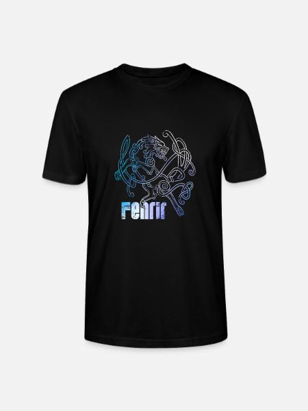 Viking Fenrir symbol - Stanley/Stella CRAFTER Unisex Organic T-Shirt - black