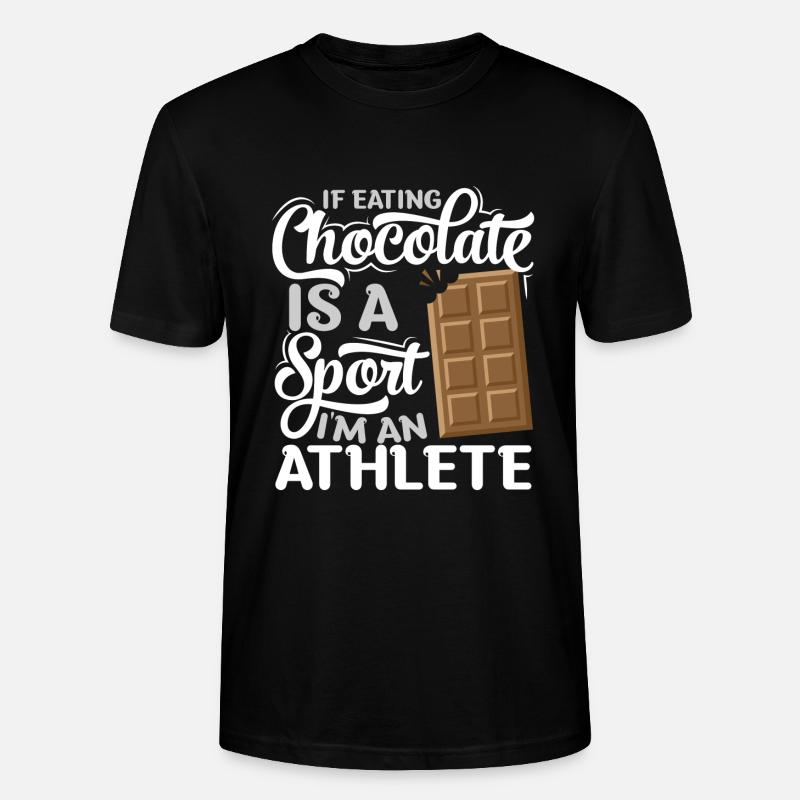 Chocolat Chocolat Chocolat - T-shirt bio CRAFTER Stanley Stella Unisexe - noir
