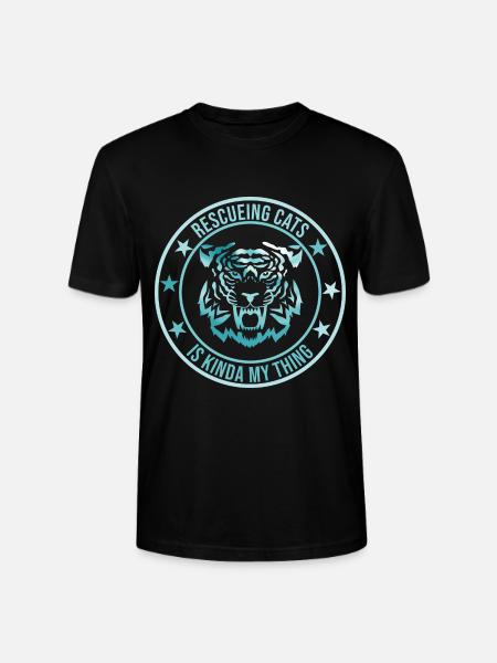 TIERRETTUNG TIERHILFE - Stanley/Stella Unisex Bio-T-Shirt CRAFTER - Schwarz