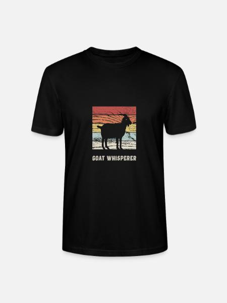Goat Whisperer - Stanley/Stella CRAFTER Unisex Organic T-Shirt - black