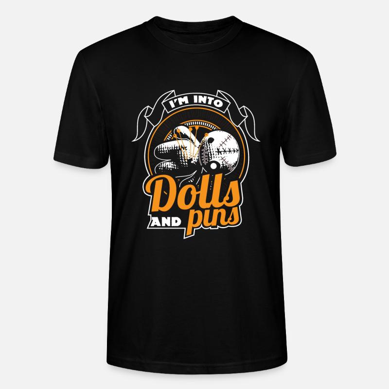 Voodoo Magic Curse Gift - Stanley/Stella CRAFTER Unisex Organic T-Shirt - black