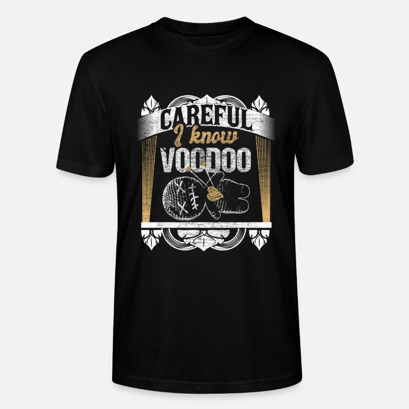 Voodoo Loa Zauber Geschenkidee - Stanley/Stella Unisex Bio-T-Shirt CRAFTER - Schwarz