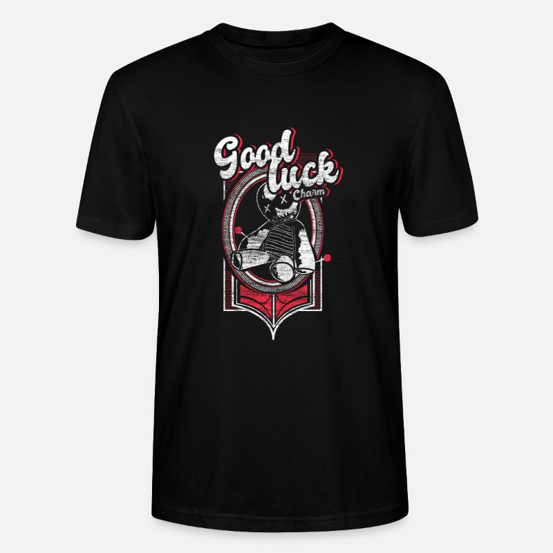 Voodoo Bondieu Gift Idea - Stanley/Stella CRAFTER Unisex Organic T-Shirt - black