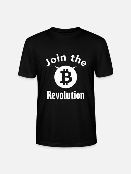 The Coin Revolution - Stanley/Stella CRAFTER Unisex Organic T-Shirt - black