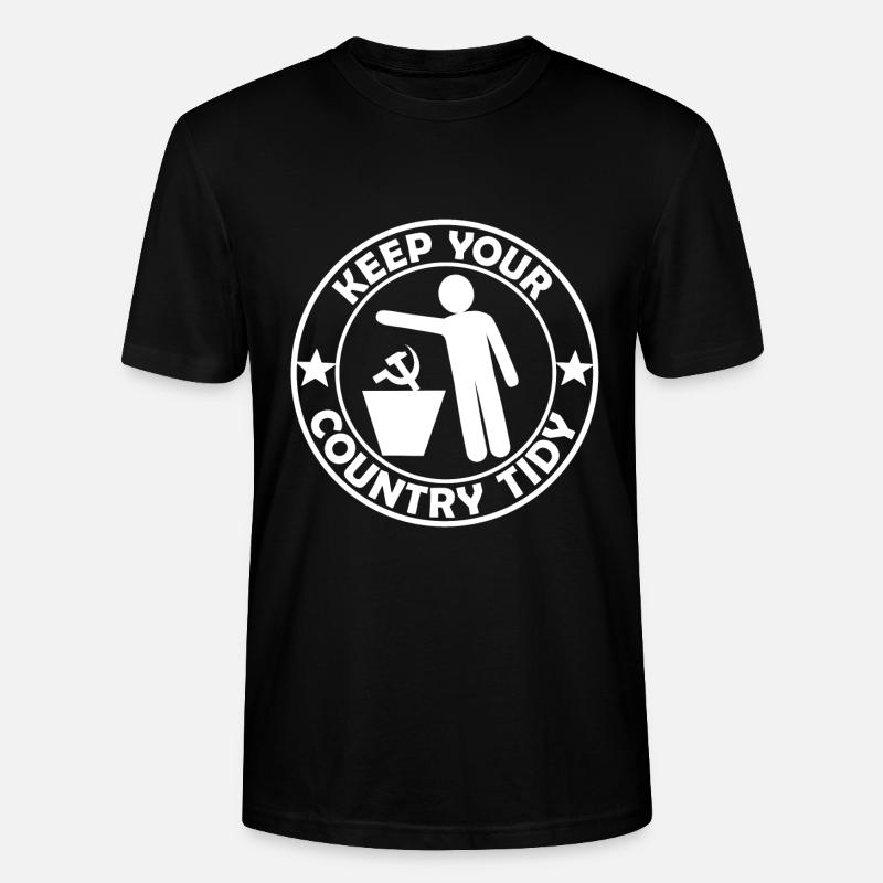 Der Sozialist - Stanley/Stella Unisex Bio-T-Shirt CRAFTER - Schwarz
