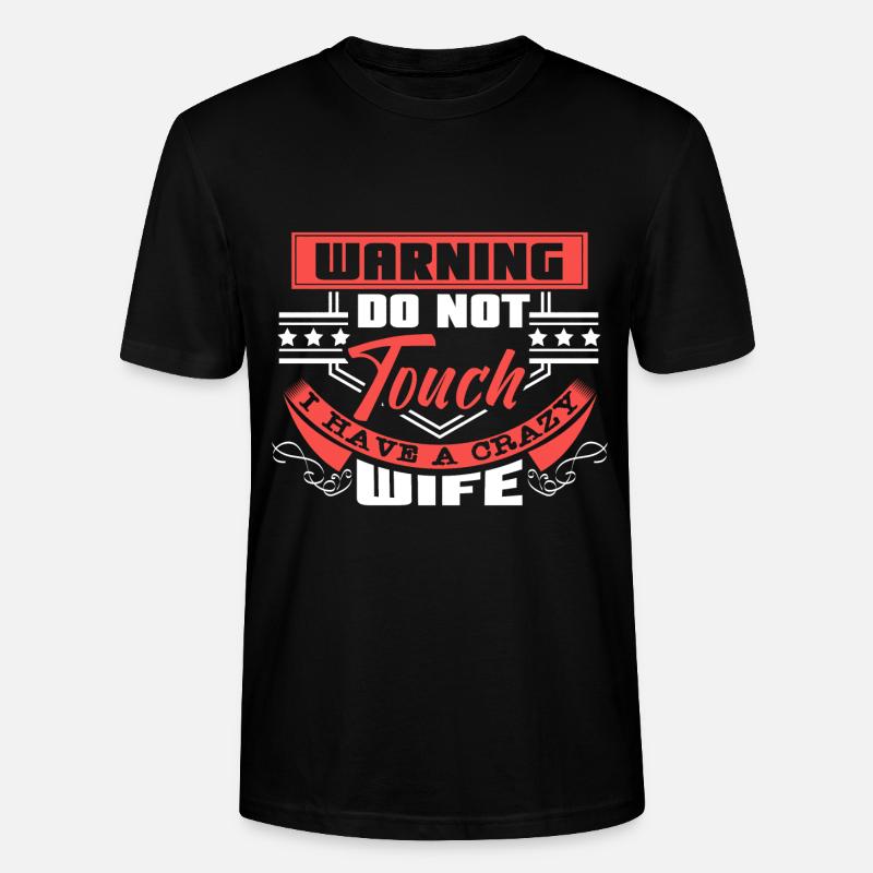 Ehe Liebe Geschenk - Stanley/Stella Unisex Bio-T-Shirt CRAFTER - Schwarz