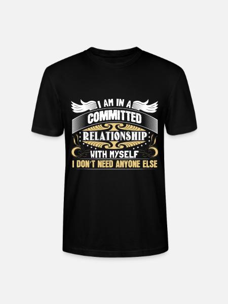 Single Solo Party Geschenkidee - Stanley/Stella Unisex Bio-T-Shirt CRAFTER - Schwarz
