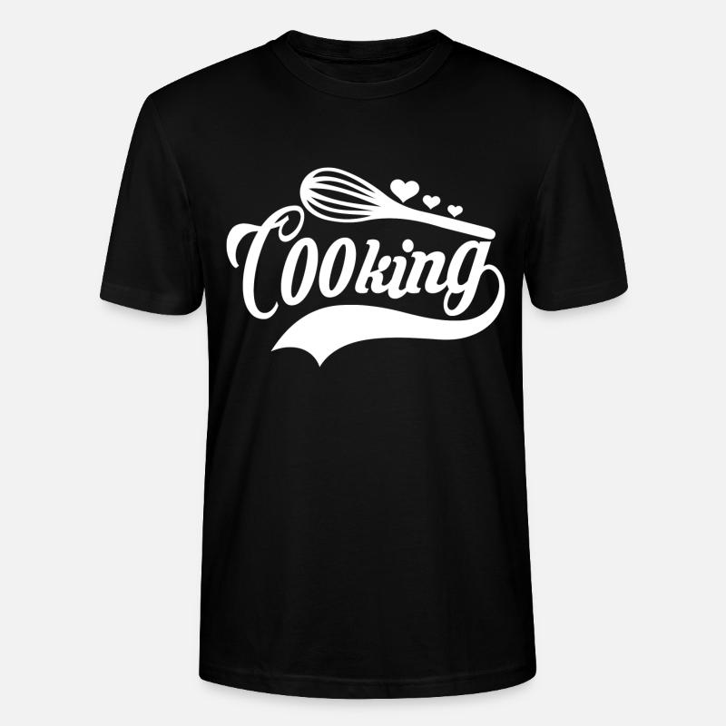 Cuisson Kochen - T-shirt bio CRAFTER Stanley Stella Unisexe - noir