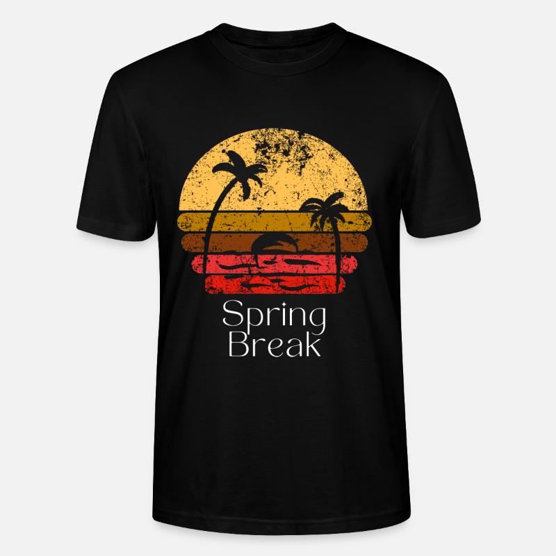 Spring Break - Stanley/Stella Unisex Bio-T-Shirt CRAFTER - Schwarz