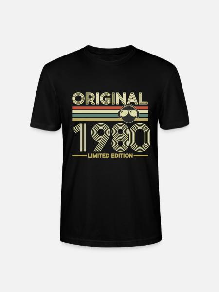 1980 - T-shirt bio CRAFTER Stanley Stella Unisexe - noir