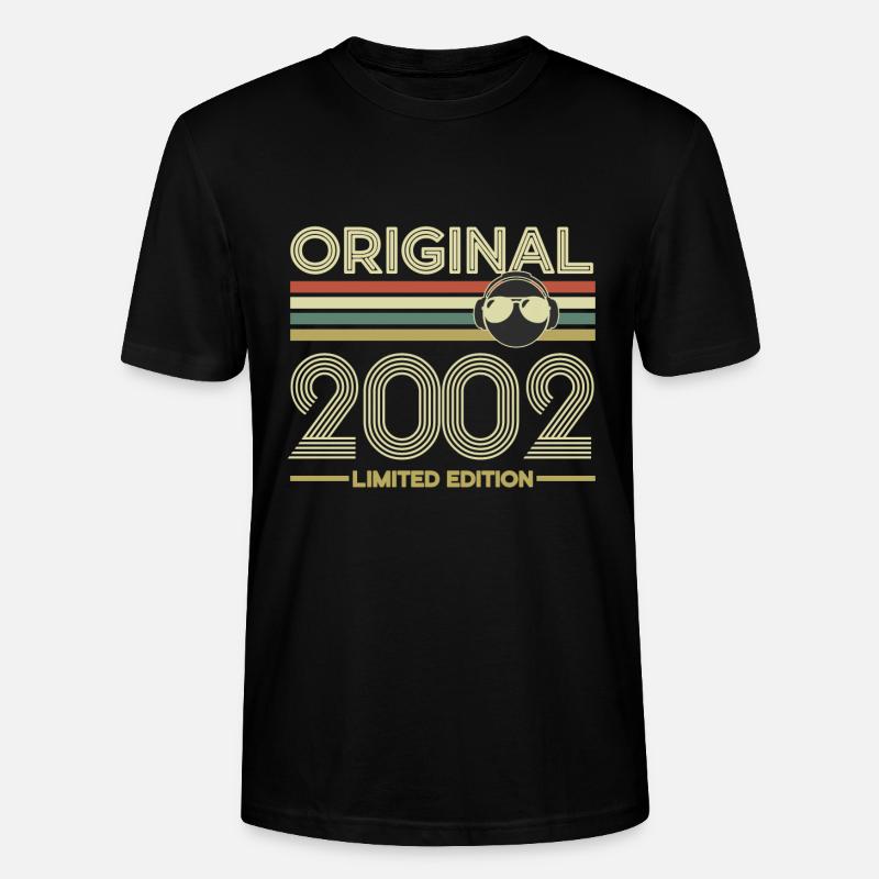 2002 - Stanley/Stella Unisex Bio-T-Shirt CRAFTER - Schwarz