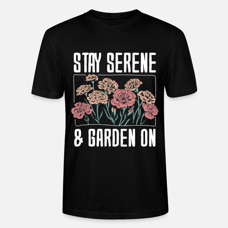 Landschaftsgärtner - Stanley/Stella Unisex Bio-T-Shirt CRAFTER - Schwarz