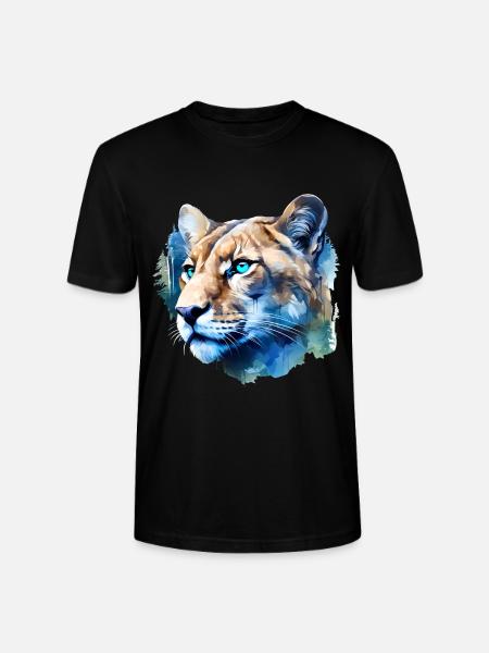 Cougar - Stanley/Stella Unisex Bio-T-Shirt CRAFTER - Schwarz